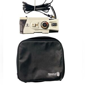 Vintage Franzus Wrinkles Away Steam Spray Travel Iron Temperature Control 120 V